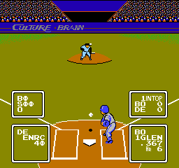 Baseball Simulator 1.000 (USA) In game screenshot